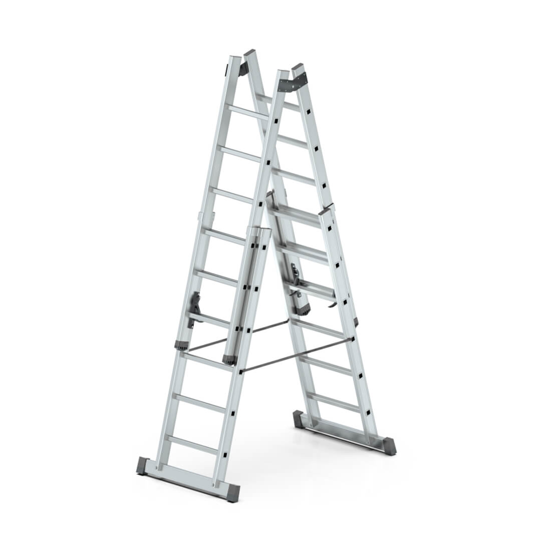 Çift Sürgülü A Tipi Endüstriyel Merdiven