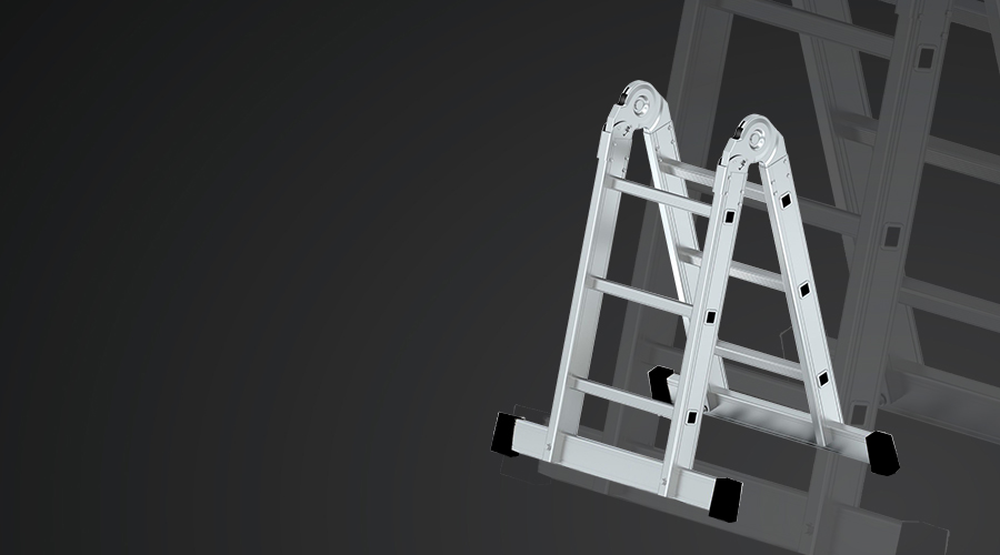 Tek Kırmalı Katlanır Merdivenler