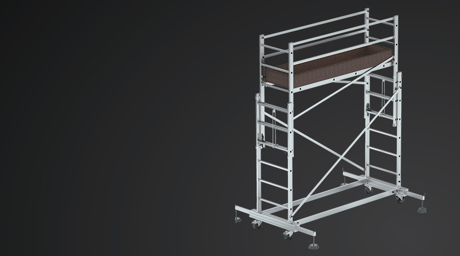 Teleskopik İskele Merdivenler