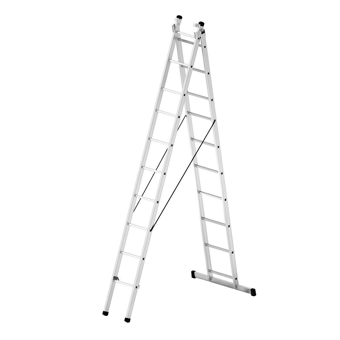 2x3 6 Metre A Tipi Sürgülü Alüminyum Merdiven