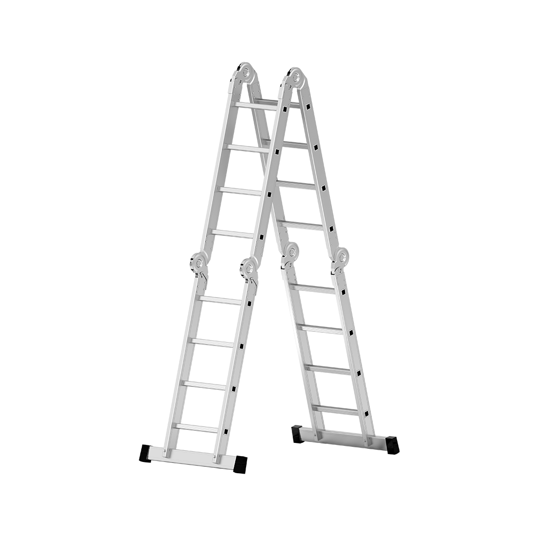 4x4 16 Basamaklı Çok Amaçlı Akrobat Merdiven