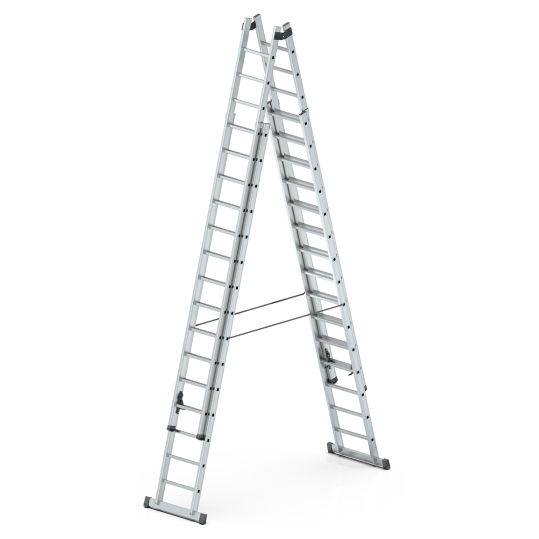 4x4 16 Metre Çift Sürgülü A Tipi Endüstriyel Merdiven