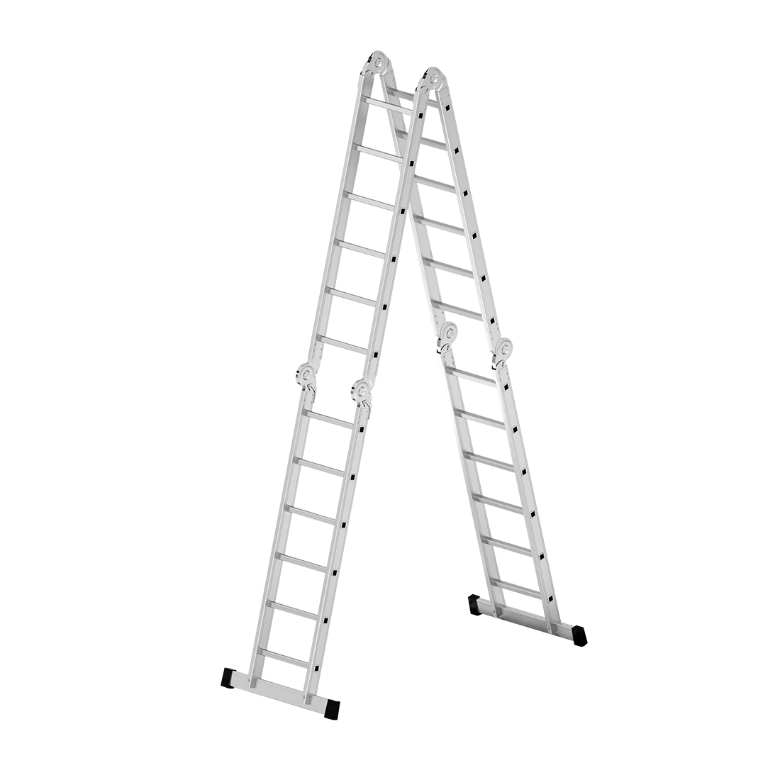 4x6 24 Basamaklı Çok Amaçlı Akrobat Merdiven