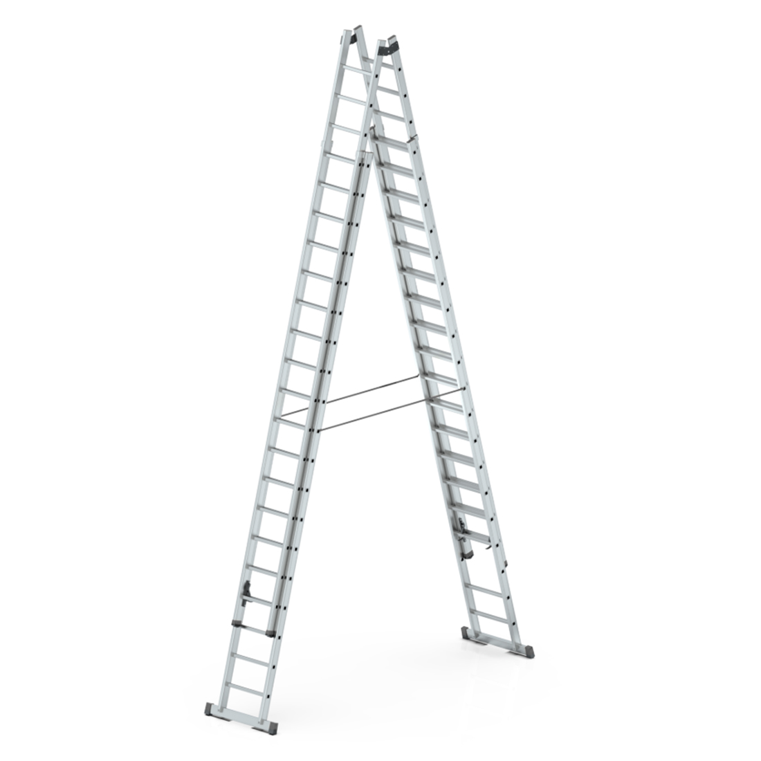 4x6 24 Metre Çift Sürgülü A Tipi Endüstriyel Merdiven